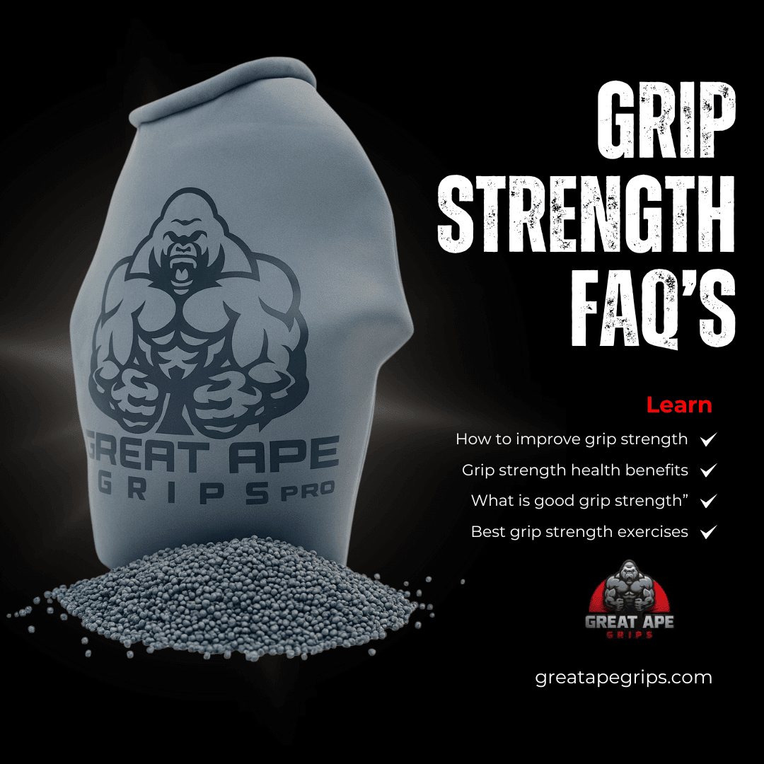 Expanded Grip Strength FAQs: In Depth Answers for Better Performance and Health - Great Ape Grips