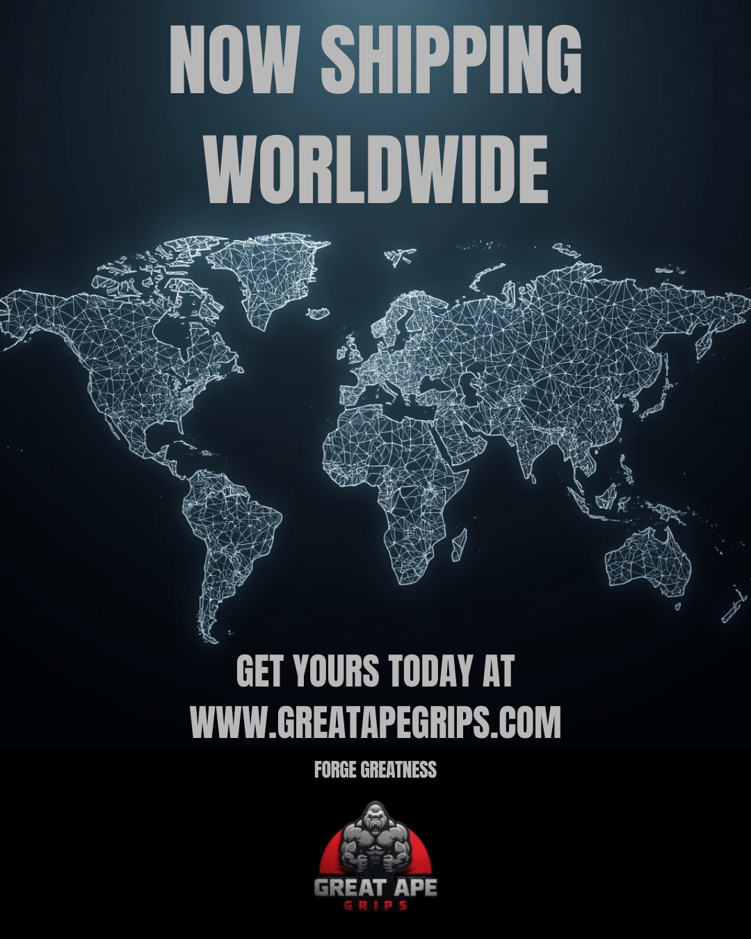 Great Ape Grips Now Ships Worldwide — Grip Strength Training Has No Borders - Great Ape Grips