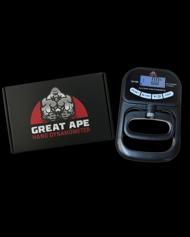 GREAT APE GRIP STRENGTH TESTER - Great Ape Grips