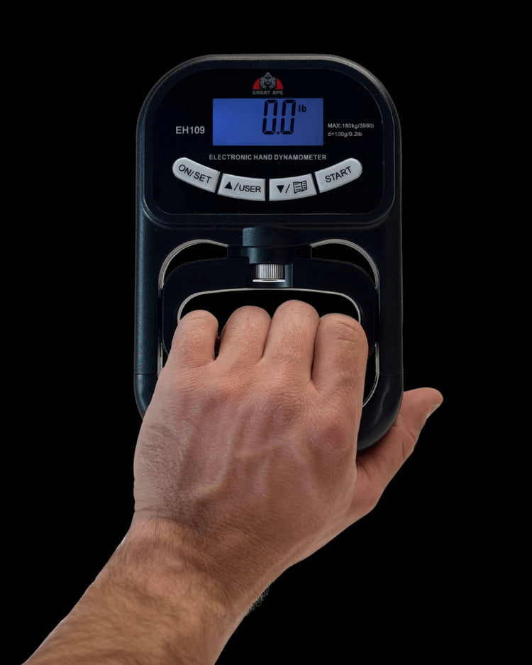 GREAT APE GRIP STRENGTH TESTER - Great Ape Grips