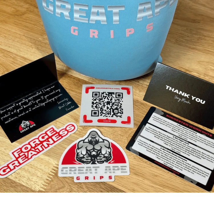 GREAT APE GRIPS - BABY BLUE - Great Ape Grips