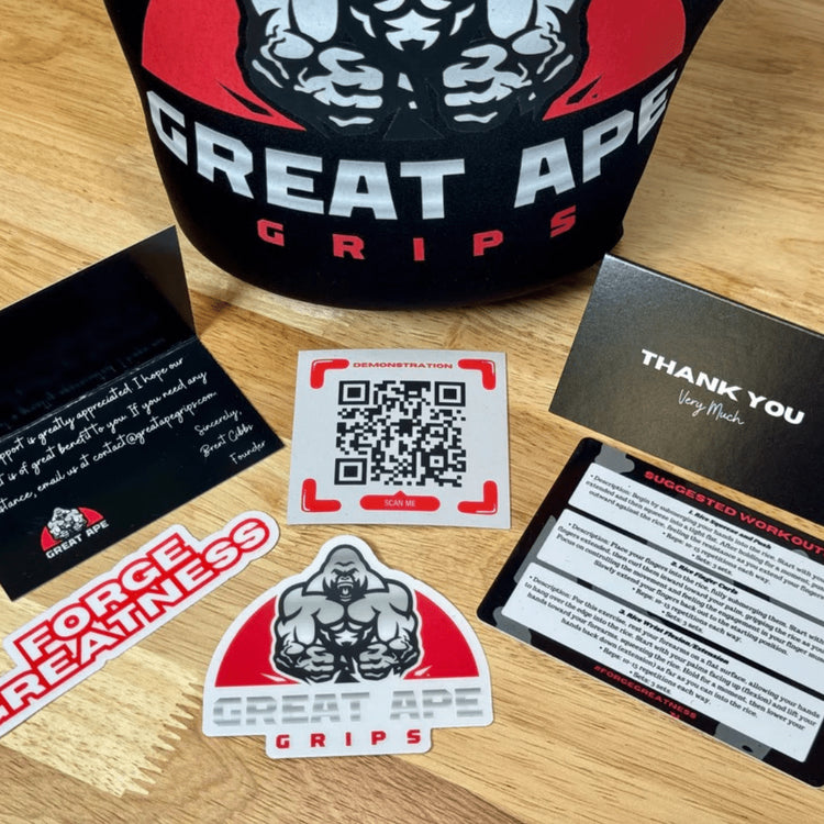 GREAT APE GRIPS - BLACK - Great Ape Grips